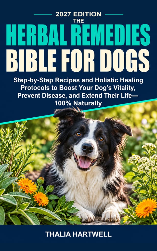 Cover of Herbal Remedies Bible for Dogs