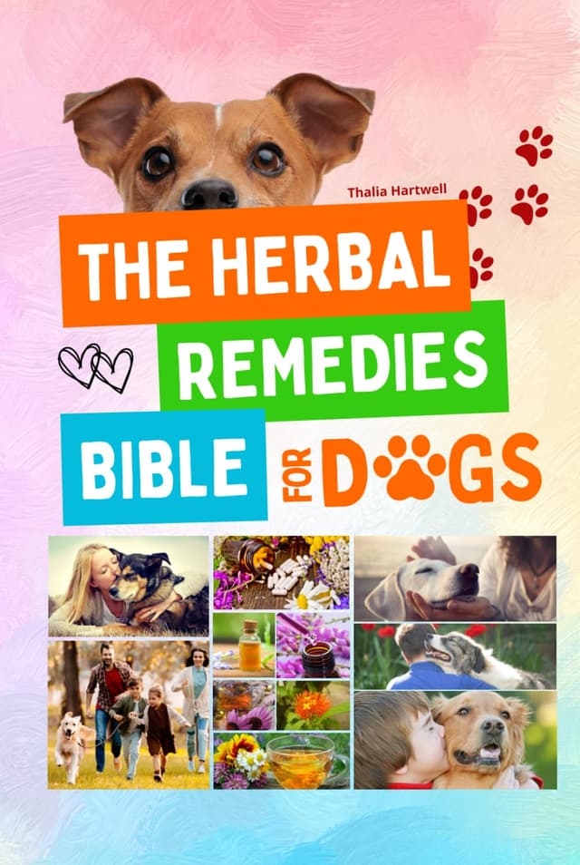 Cover of Herbal Remedies Bible for Dogs