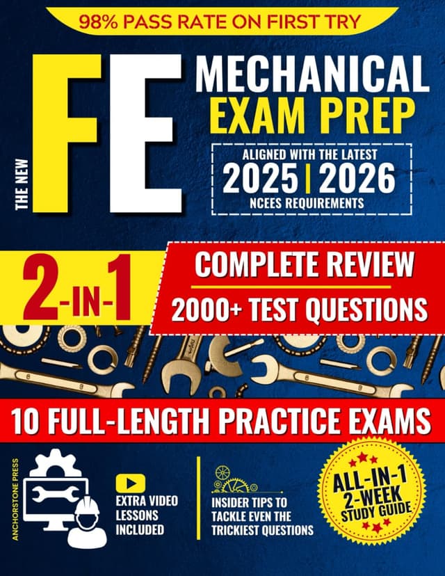 Cover of FE Mechanical Exam Prep