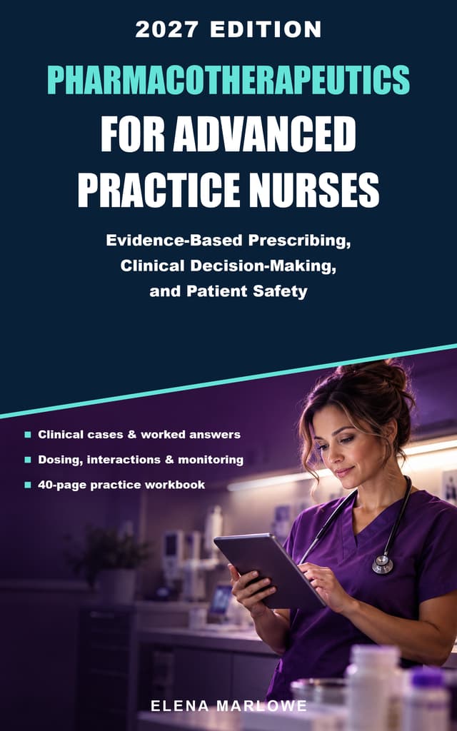 Cover of Pharmacotherapeutics for Advanced Practice Nurses