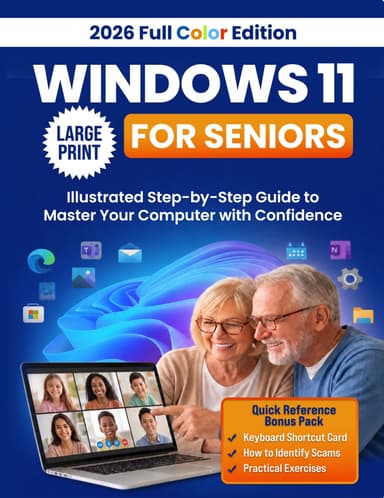 Cover of Windows 11 for Seniors